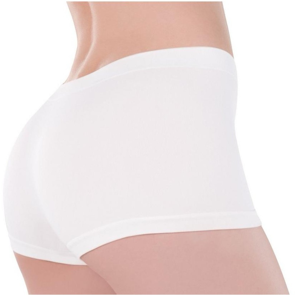 Amscan Women’s White Boyshorts Boy Shorts Plus Size 2XL 18-20